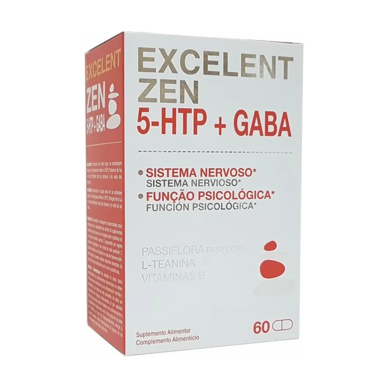 Mega Sale Excellent Zen 5-HTP+GABA 60 capsules Biover