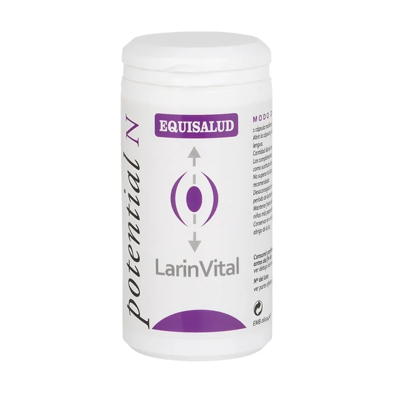 LarinVital respiratory tract 60 capsules Equisalud Authentic