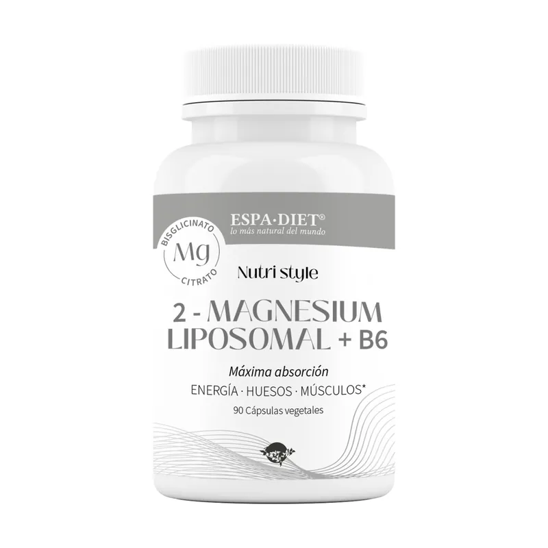 2 - Liposomal Magnesium + B6 90 capsules Espadiet Next Day Delivery