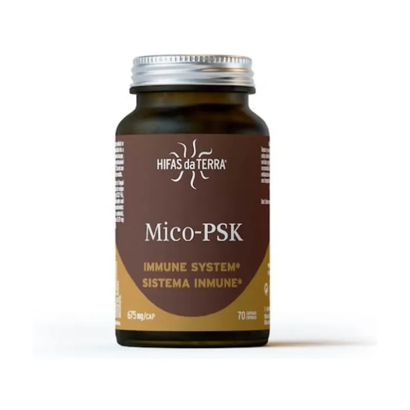 Mico psk + vitamin C immune system 70 capsules Hifas da Terra Hot Picks