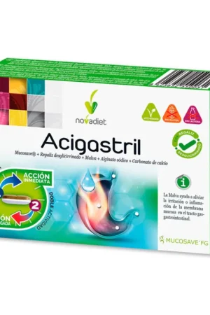 Save Now Acigastril gastric well-being 30 tablets Nova Diet