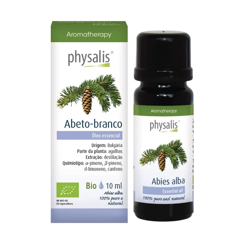 Organic white fir essential oil 10 ml of essential oil Physalis Brand New