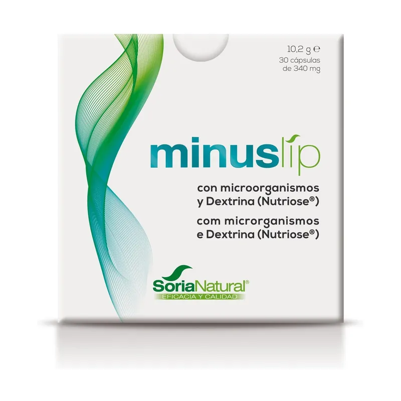 Intestinal transit minuslip 30 capsules of 340mg Soria Natural Mega Sale