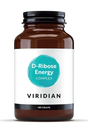 D-ribose and Magnesium with acetyl-l-carnitine 180 g of powder Viridian Last Chance
