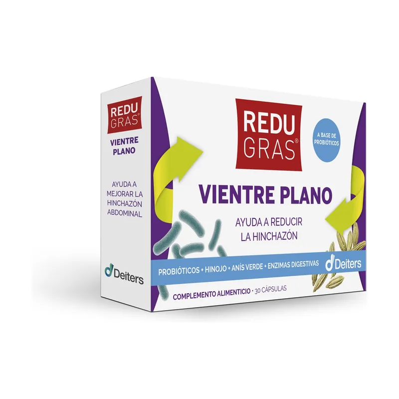 Flat belly redugras 30 capsules Deiters Authentic