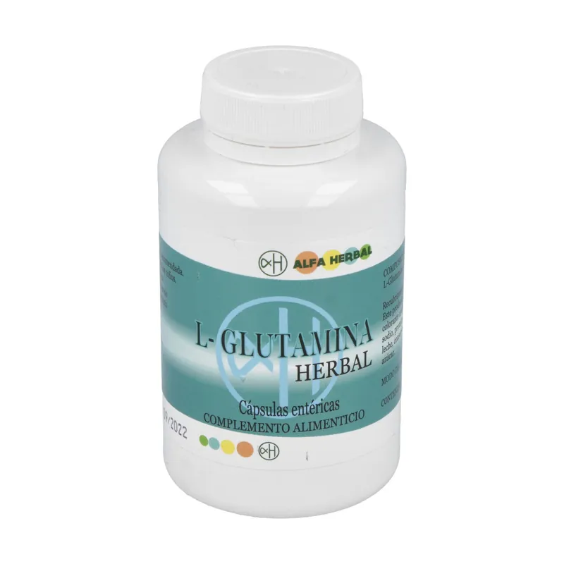 Next Day Delivery herbal l-glutamine 120 capsules of 750mg Alfa Herbal