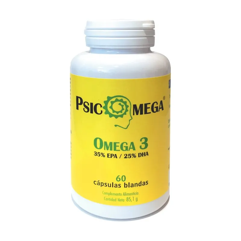 Psychomega omega 3 60 softgels Ynsadiet Discount
