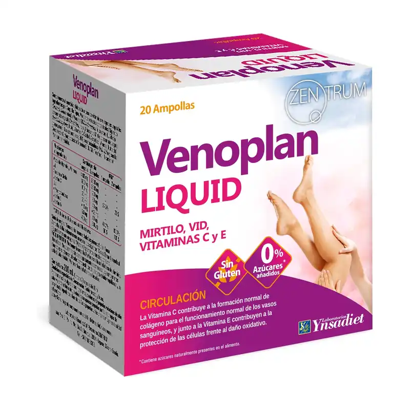 Venoplan liquid circulation 20 ampoules Zentrum Low Price