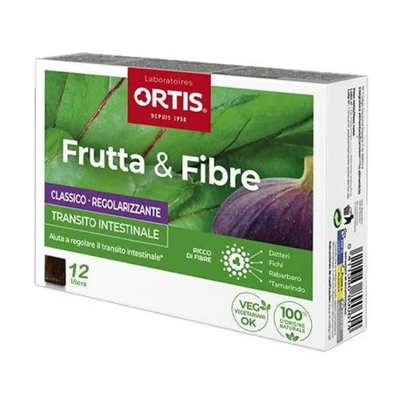 Deal Fruits and fiber classic intestinal transit 12 units Ortis