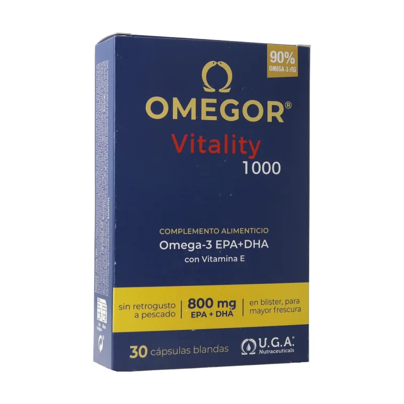 Buy Today Omegor vitality 1000 omega3 30 capsules Uga Nutraceuticals