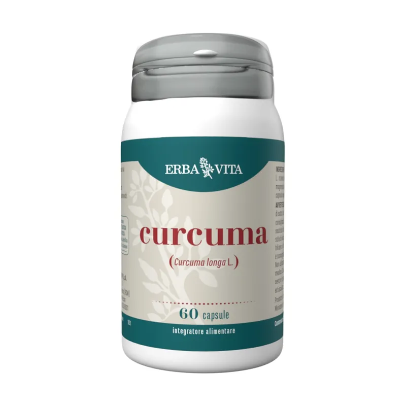 Save Now Turmeric 60 capsules Erba Vita