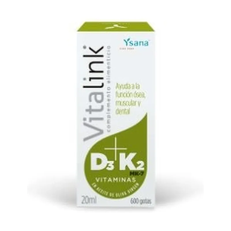 Vitalink D3+K2 drops 20 ml Ysana Premium