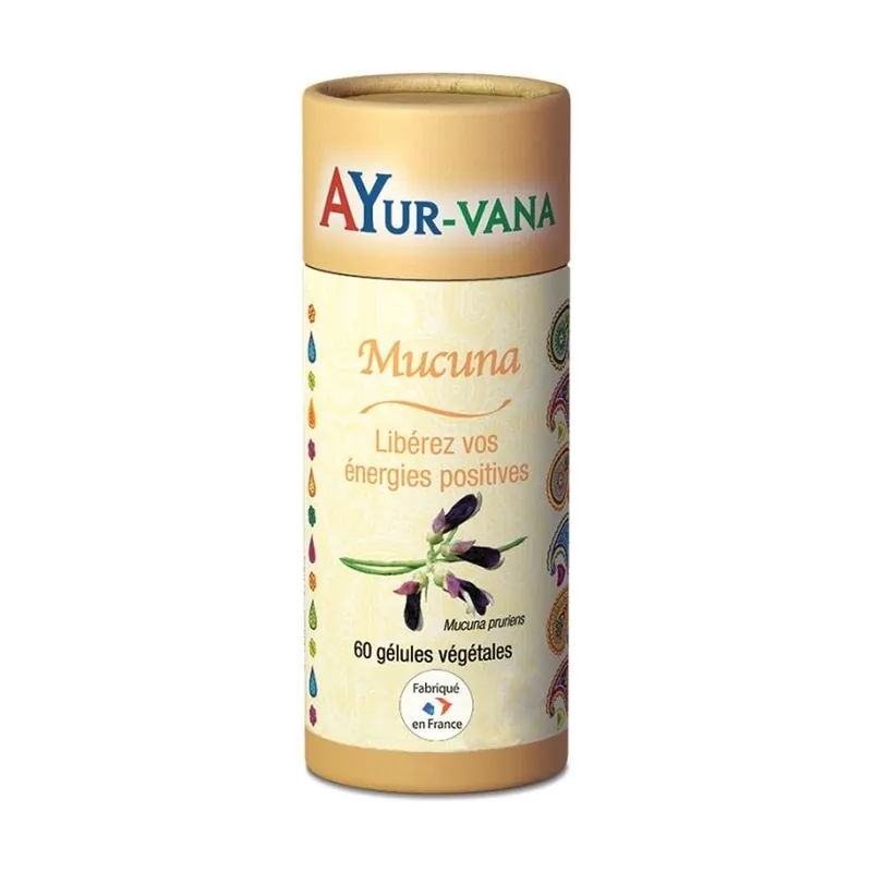 Mucuna nervous system 60 vegetable capsules Ayur-Vana Deal