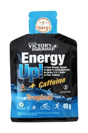 Energy up gel with caffeine tropical flavor 24 units of 40g Weider Best Choice