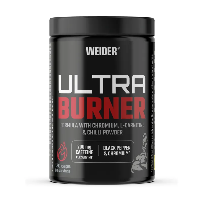 Buy Online Ultra burner fat burner 120 capsules Weider