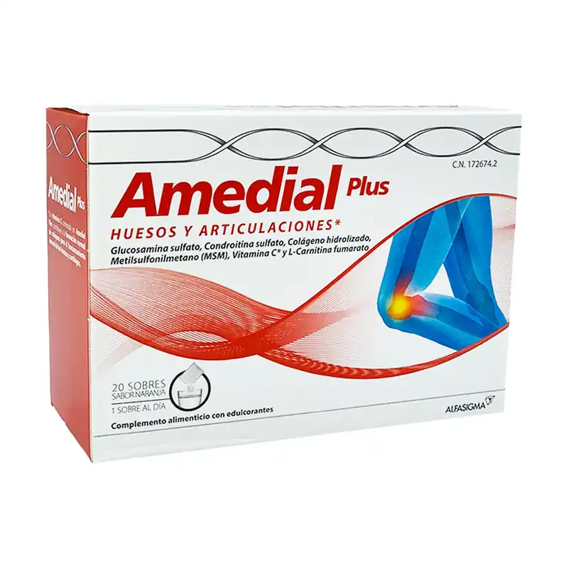 Free Returns Amedial plus bones and joints 20 packets Alfasigma