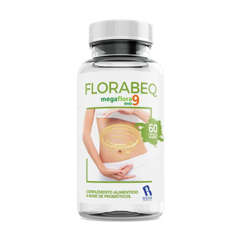 Florabeq mix of probiotics and prebiotics 60 capsules BEQUISA Hot Deal