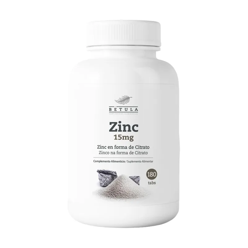 Zinc 15mg 180 tablets Betula Direct From Factory