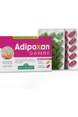Fresh Stock Adipoxan gambe tired legs 60 tablets Naturando