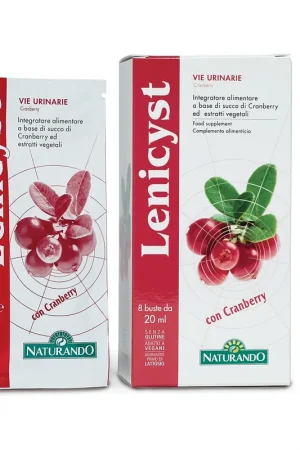 Lenicyst in urinary tract sachets 8 packets of 20ml Naturando Special Offer