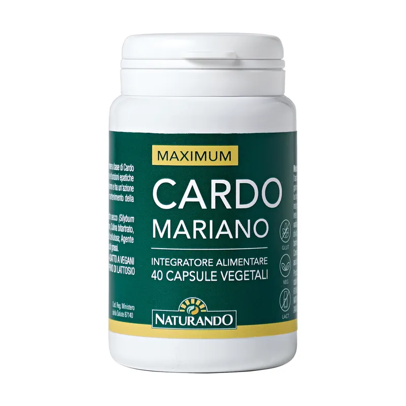 Maximum milk thistle 40 vegetable capsules Naturando Markdown