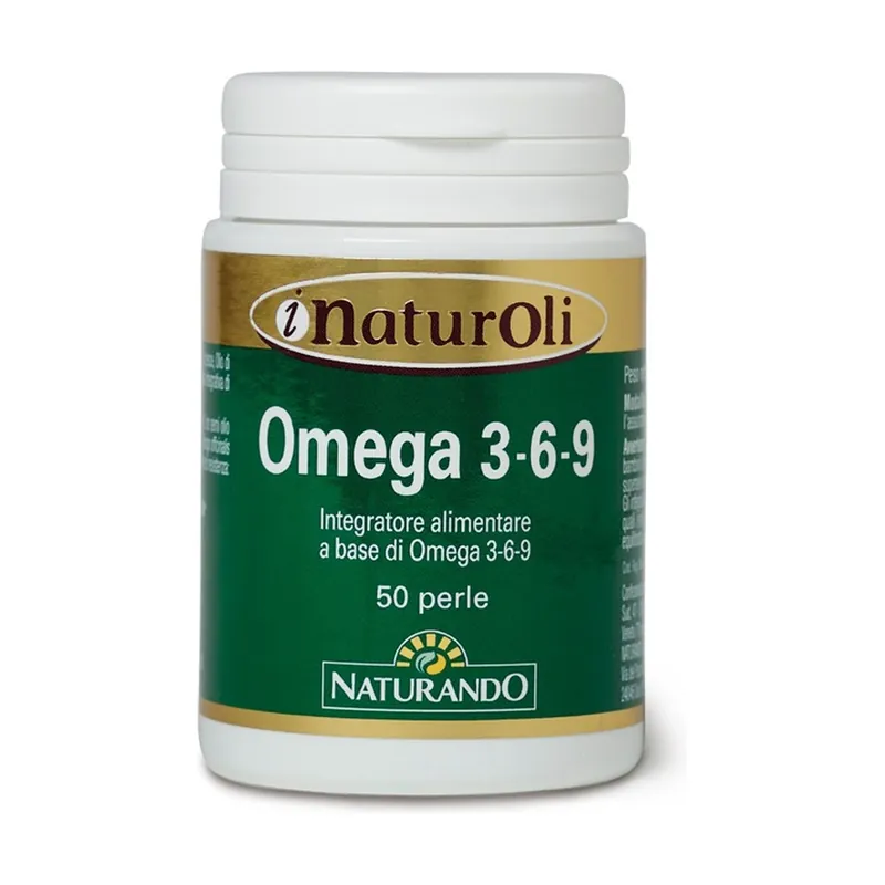 Professional Grade Omega 3-6-9 50 softgels Naturando