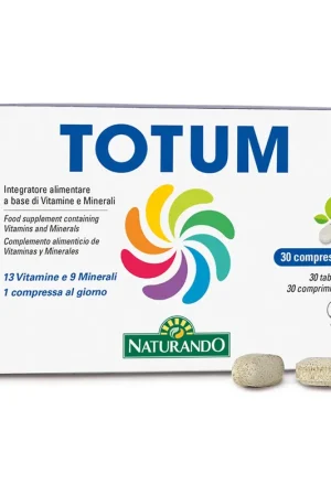Totum vitamins and minerals 30 tablets Naturando Limited Offer