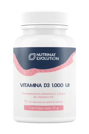 Vitamin D3 1000ui 30 softgels Nutrinat Evolution Affordable
