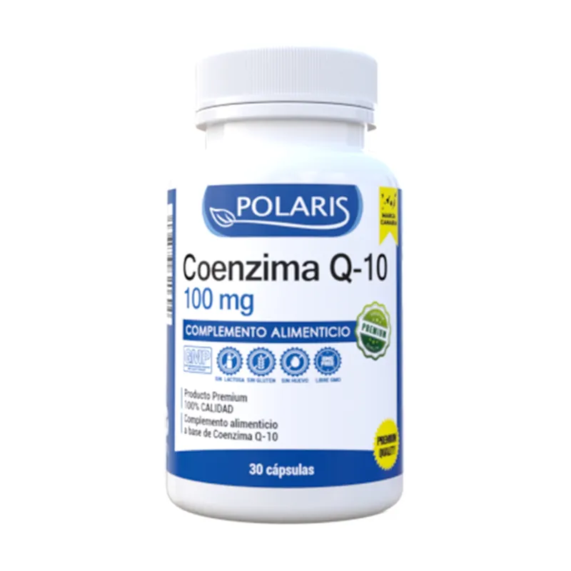 Fast Shipping Coenzyme Q10 30 capsules of 100mg Polaris