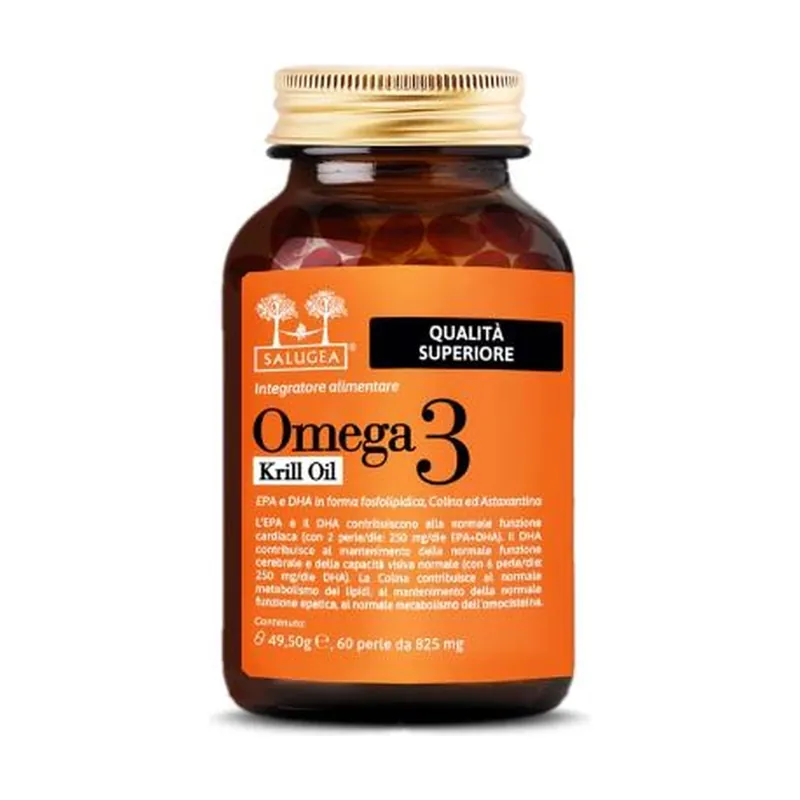 Omega 3 krill oil 60 softgels Salugea Weekend Sale