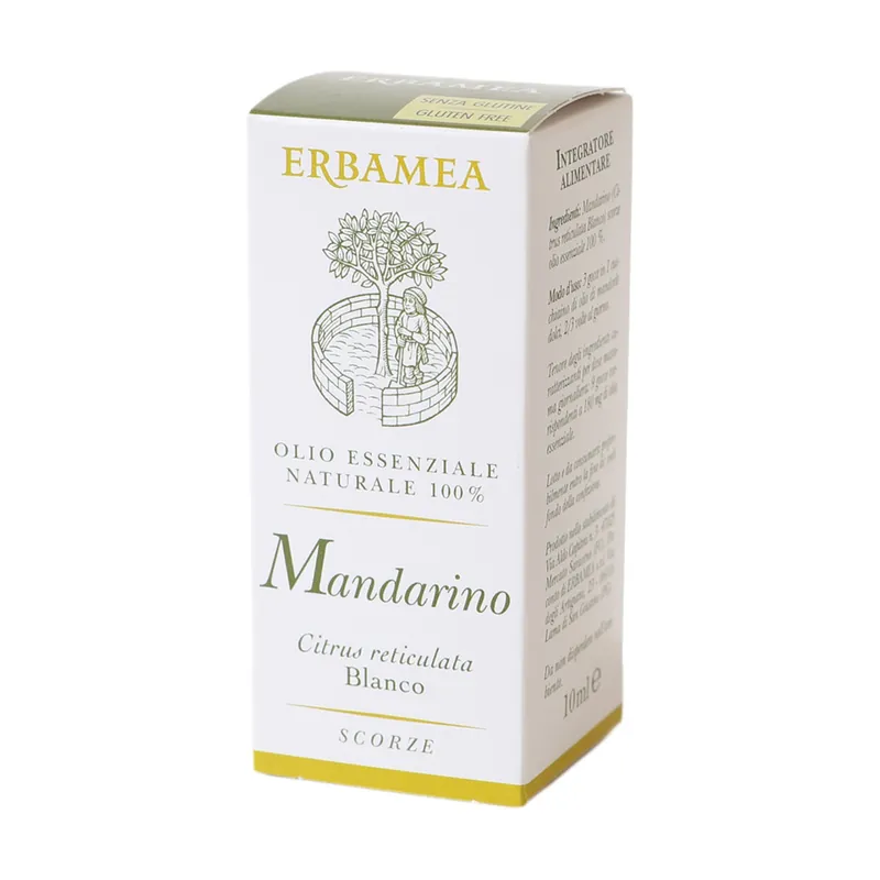Organic mandarin essential oil 10 ml of essential oil Erbamea Luxury