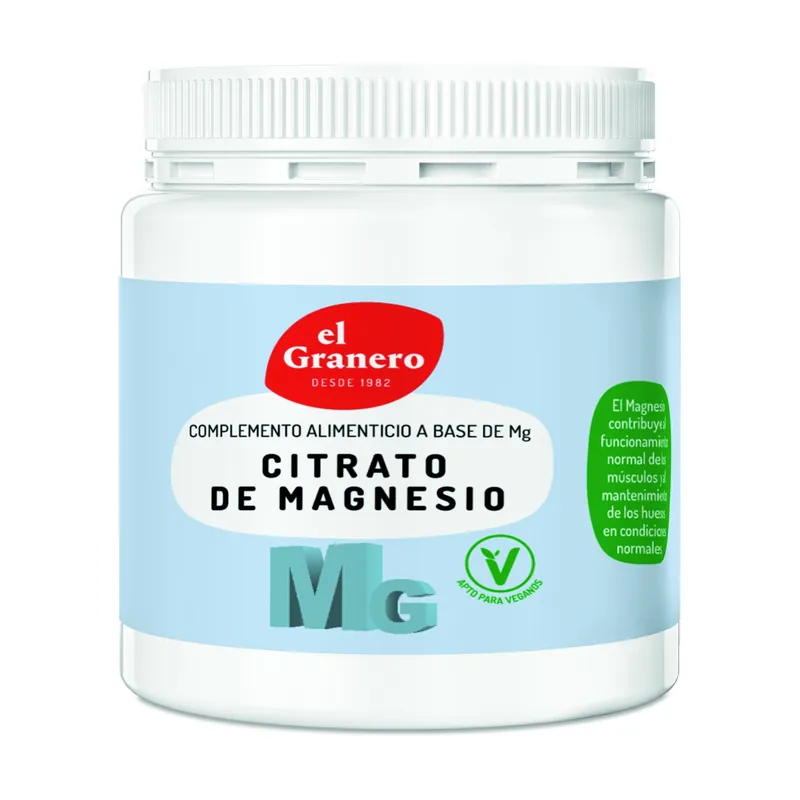 Shop Now Magnesium citrate 250 g of powder El Granero Integral
