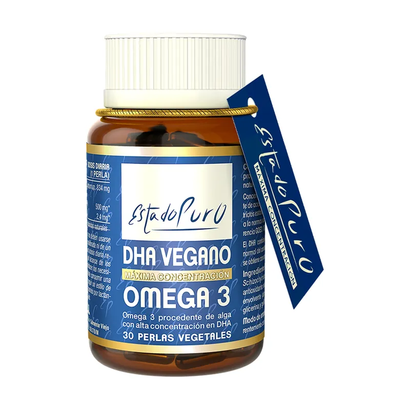 DHA Vegan Omega 3 30 softgels Estado Puro Super Sale