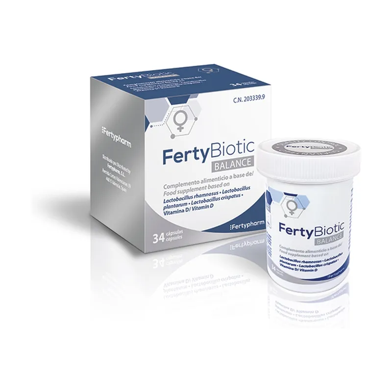 Fertybiotic balance 34 capsules Fertybiotic New Arrival