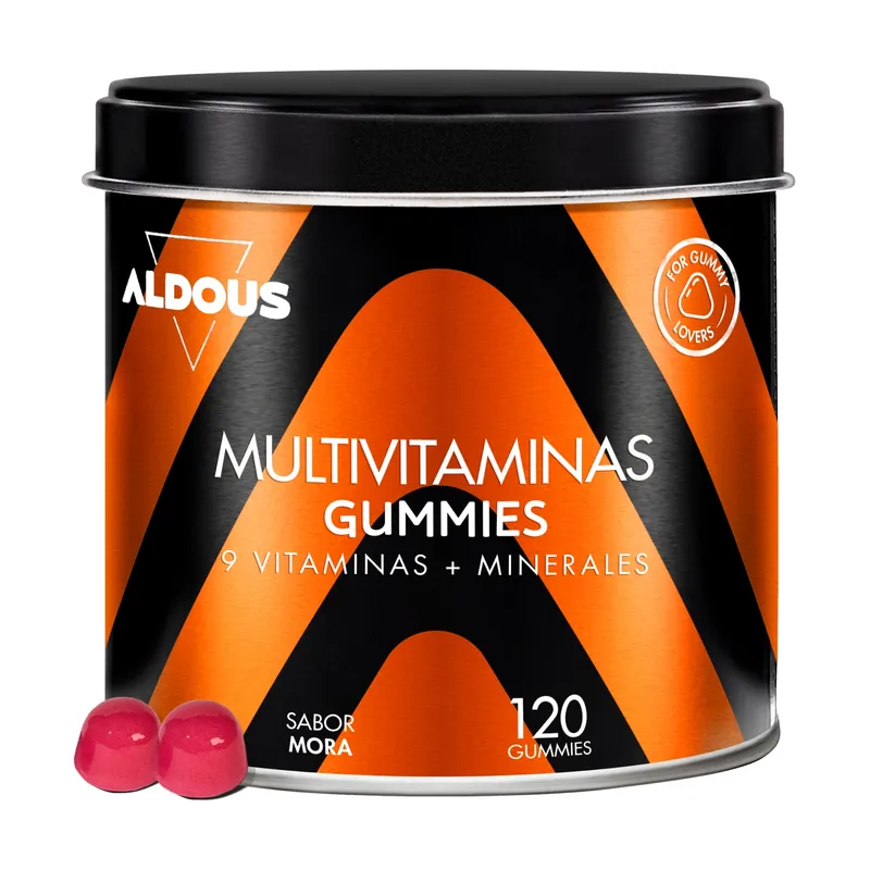 New Arrival Multivitamins in gummies 120 Jelly beans Aldous Bio