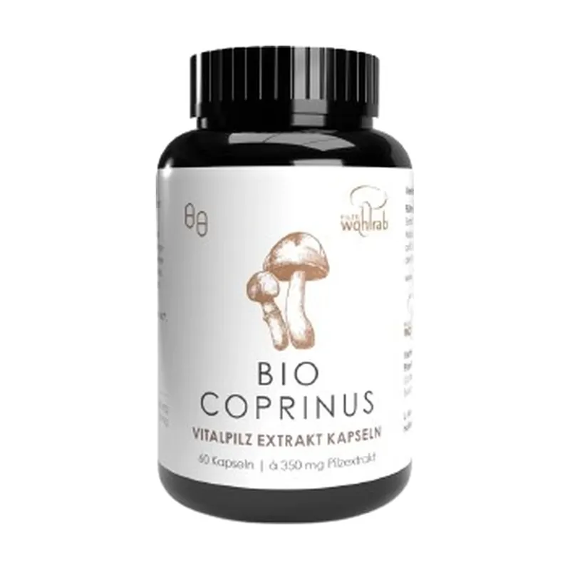 Coprinus Bio 60 capsules Pilze Wolhrab Exclusive Offer