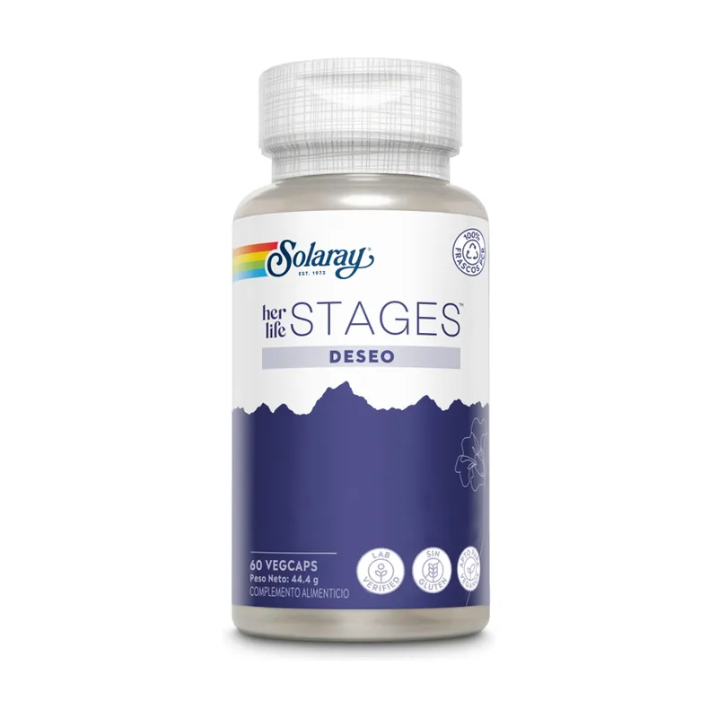 I wish stages 60 vegetable capsules Solaray Premium