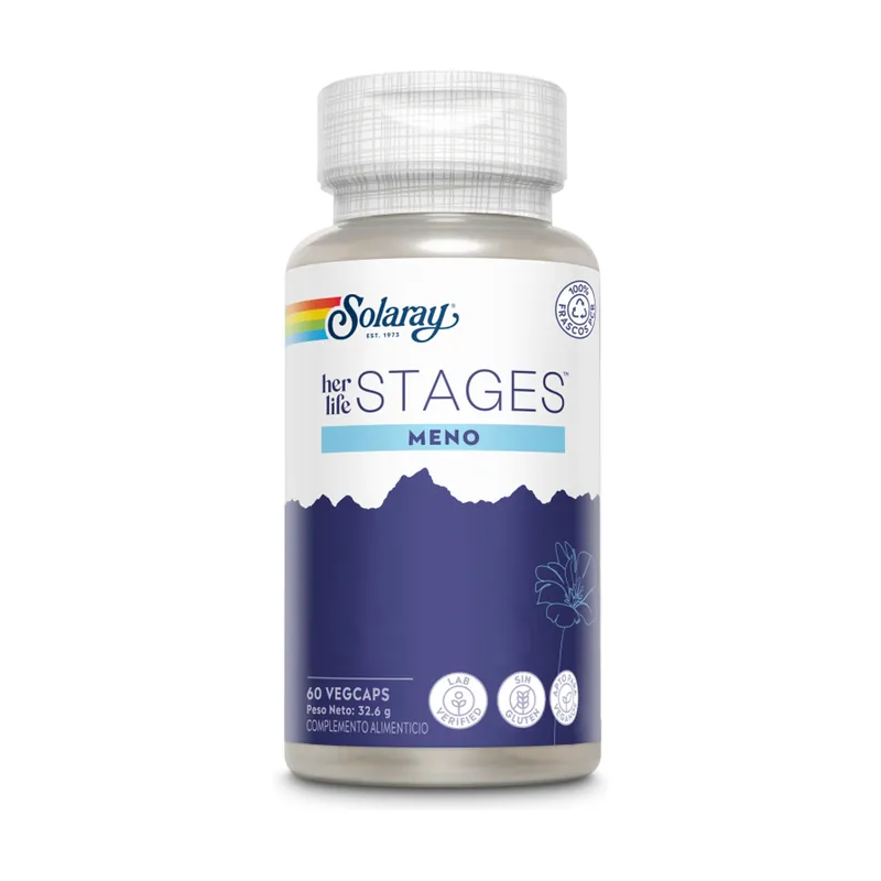 Big Sale Meno stages 60 vegetable capsules Solaray