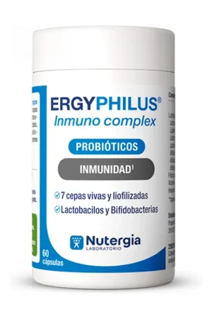 Final Sale Ergyphilus immuno complex 60 capsules Nutergia