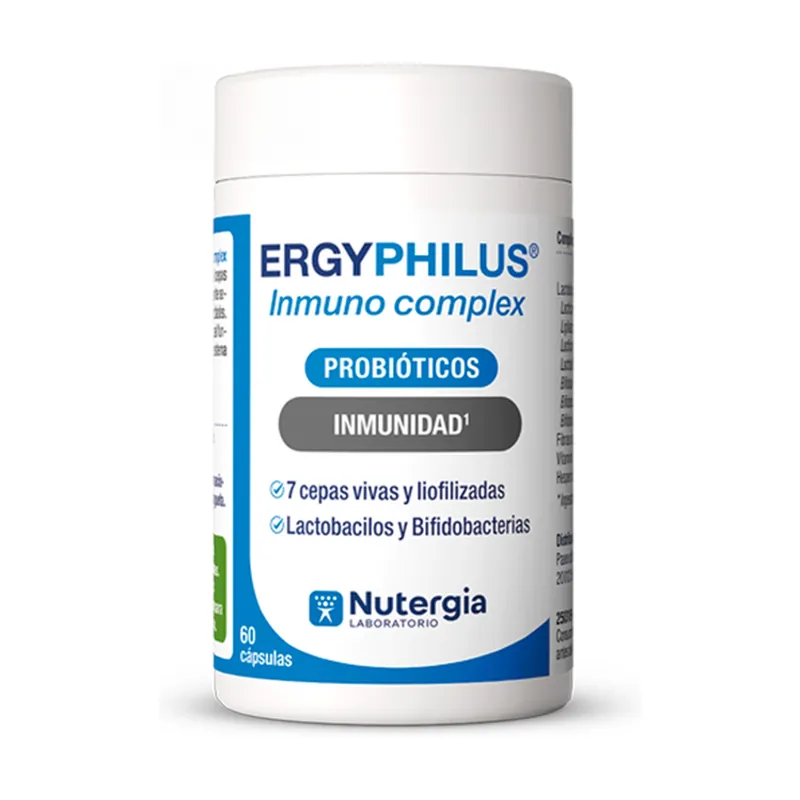 Final Sale Ergyphilus immuno complex 60 capsules Nutergia