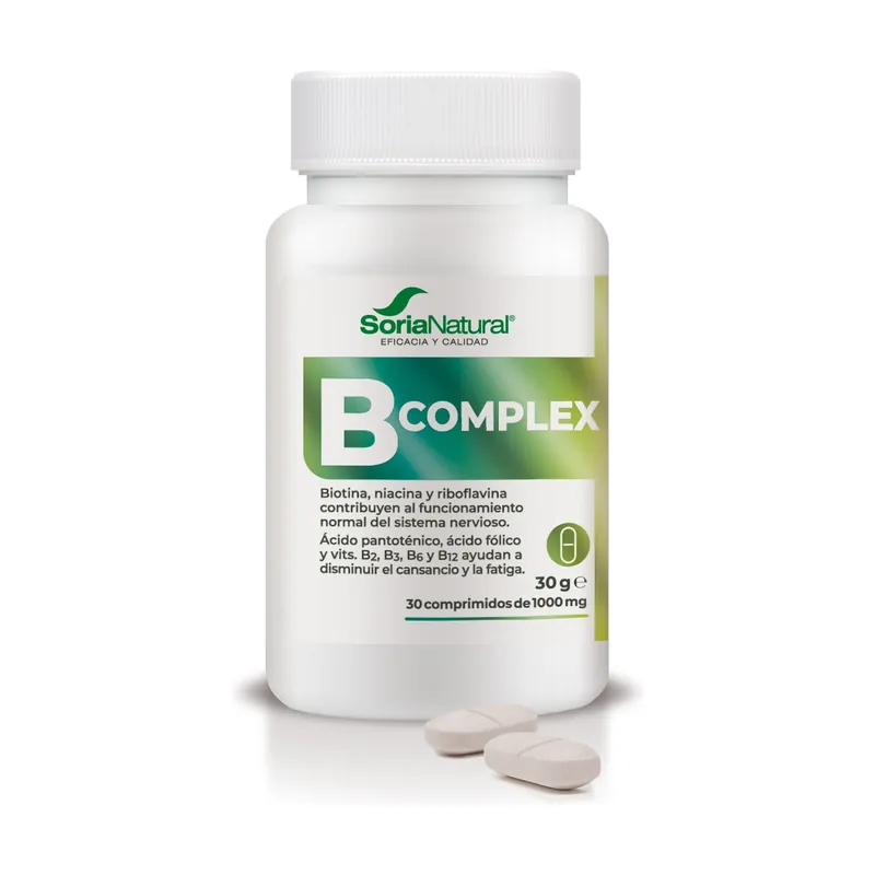 B-Complex (nervous system) 30 tablets Soria Natural Best Choice