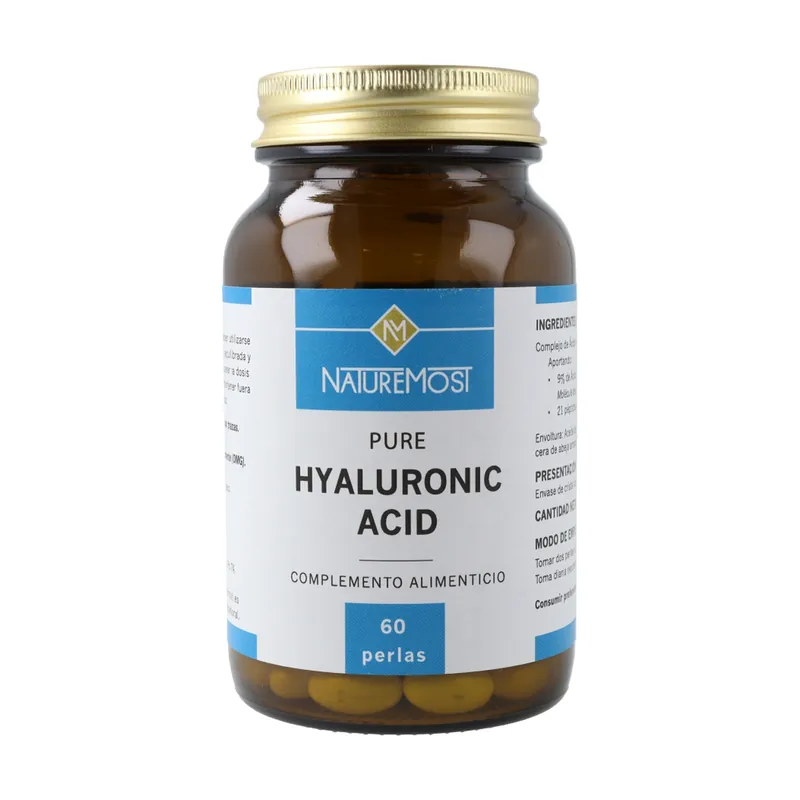 Buy Today Pure hyaluronic acid 60 softgels of 566mg Naturemost