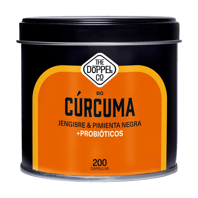 Turmeric with Ginger and Black Pepper 200 capsules of 730mg Doppel Affordable