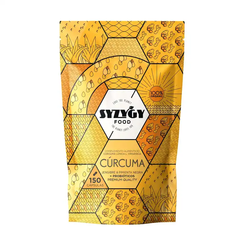 Price Cut Turmeric with Ginger and Black Pepper with probiotics 150 capsules of 127mg Syzygy