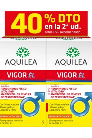 Save Now Aquilea Vigor Him Pack 2nd unit 40% OFF 2x60 capsules Aquilea
