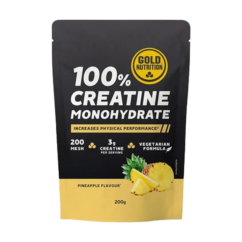 Creatine monohydrate pineapple 200 g of powder Gold Nutrition Don't Miss Out