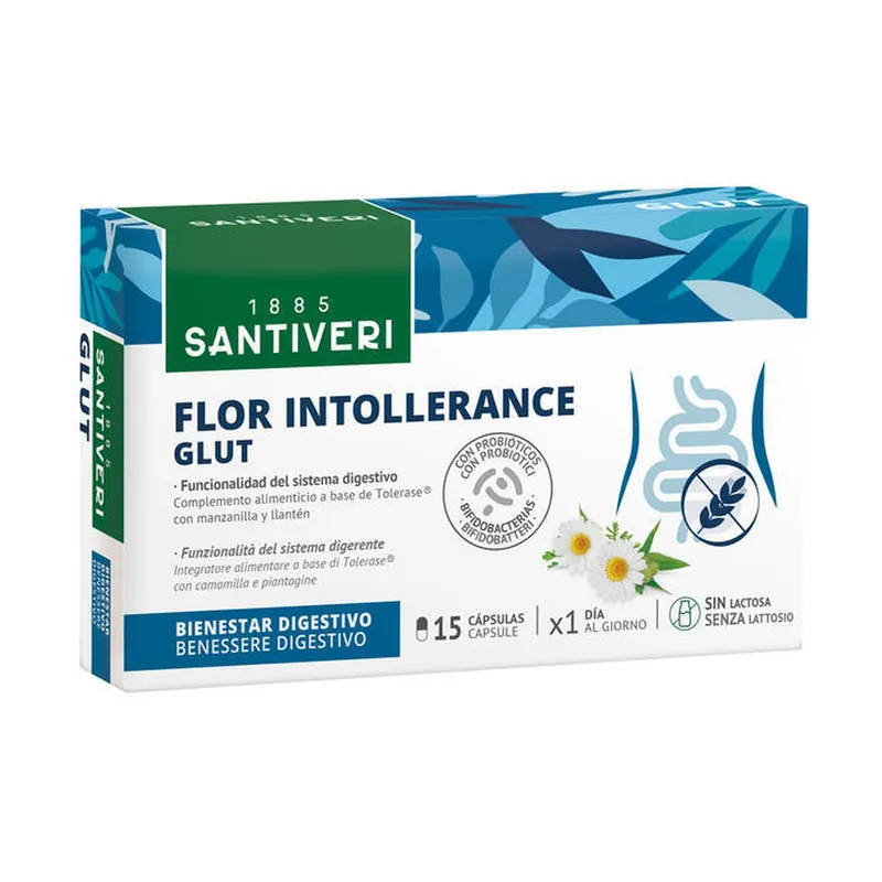 Luxury Flower glut intollerance 15 capsules of 6.5g Santiveri
