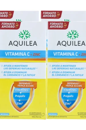 Aquilea Vitamin C + Zinc Pack 4 units of 28tablet Aquilea Budget