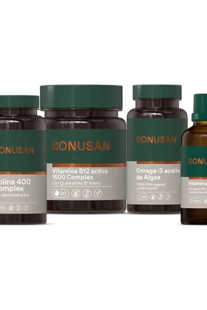 Vegan Daily Basic Pack 60 capsules + 90 tablets + 90 tablets + 30 ml Bonusan Don't Miss Out