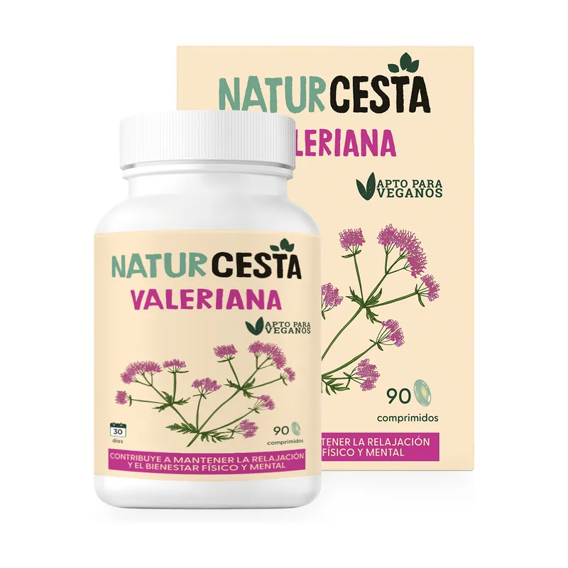 Trusted Brand Valerian 90 tablets of 500mg Naturcesta